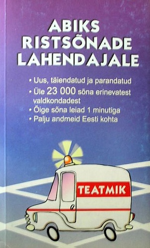 Abiks ristsõnade lahendajale