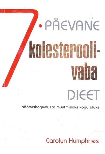7-päevane kolesteroolivaba dieet