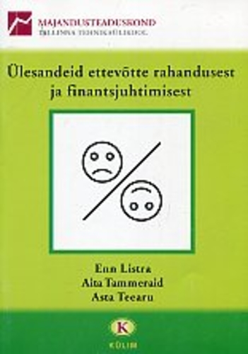 Ülesandeid ettevõtte rahandusest ja finantsjuhtimisest