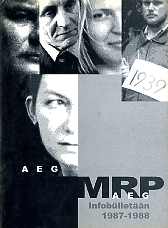 MRP-AEG Infobülletään 1987-1988