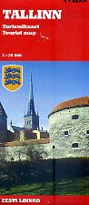 Tallinn 1:25 000 turismikaart = tourist map