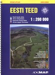Atlas Eesti teed Viron tiekartasto = Estonian Road Atlas = Атлас дорог Эстонии