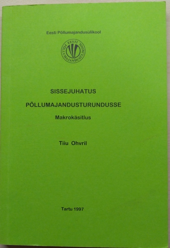 Sissejuhatus põllumajandusturundusse