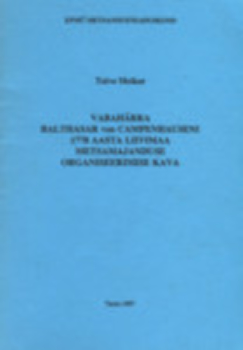 Vabahärra Balthasar von Campenhauseni 1778 aasta Liivimaa metsamajanduse organiseerimise kava