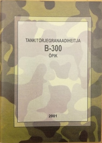 Tankitõrjegranaadiheitja B-300 õpik