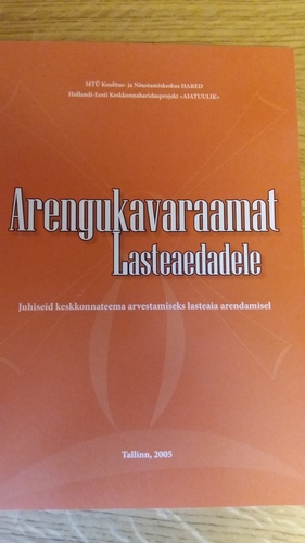 Arengukavaraamat lasteaedadele