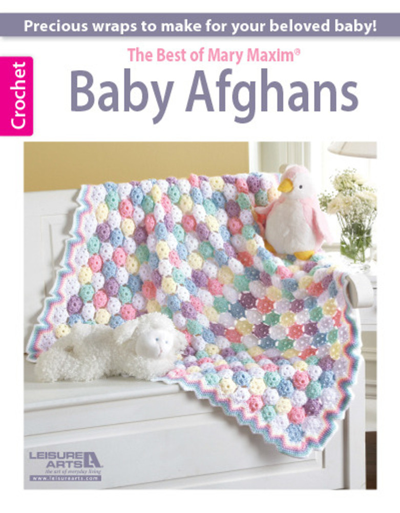 Best Of Mary Maxim Baby Afghans Crochet Book