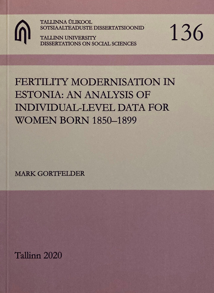 Fertility modernisation in Estonia: an analyses of individual-level data for women born 1850-1899