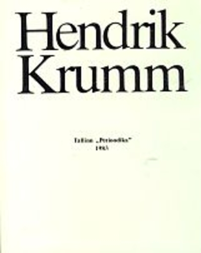 Hendrik Krumm