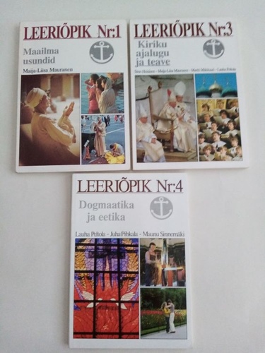 Leeriõpik 1. 3. ja 4. osa