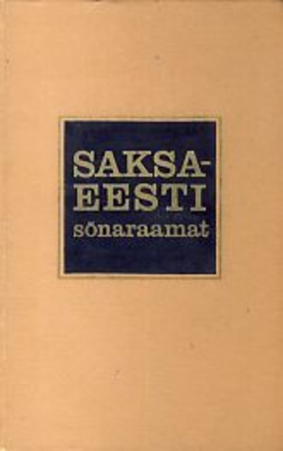Saksa-eesti sõnaraamat