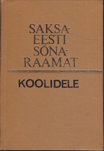 Saksa-eesti sõnaraamat koolidele