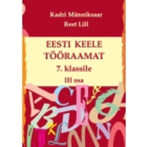 Eesti keele tööraamat VII klassile III osa