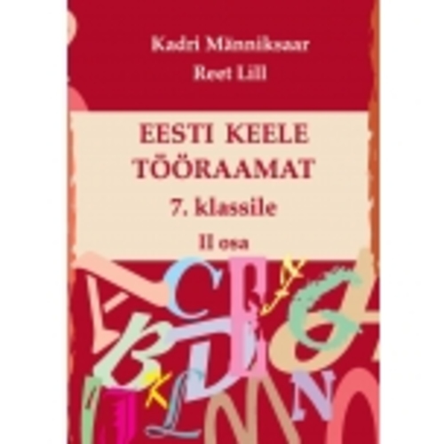Eesti keele tööraamat VII klassile II osa