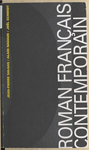 Roman français contemporain