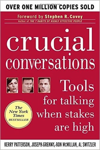Crucial Conversations; Tools for talking when stakes are high.