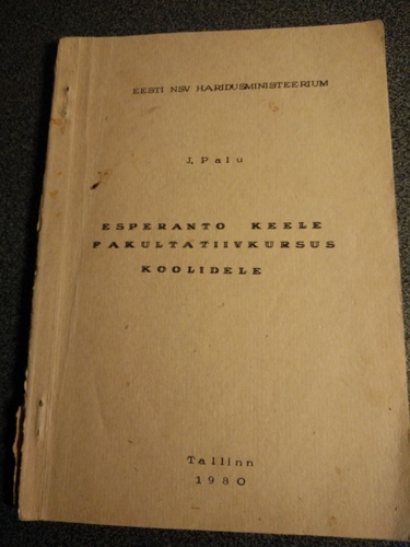 Esperanto keele fakultatiivkursus koolidele