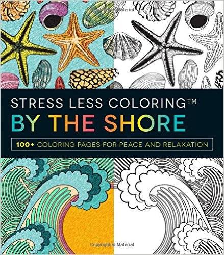 Stress Less Coloring By The Shore