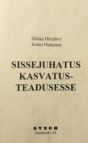 Sissejuhatus kasvatusteadusesse