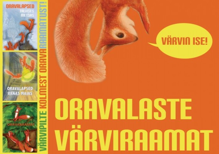 Oravalaste värviraamat