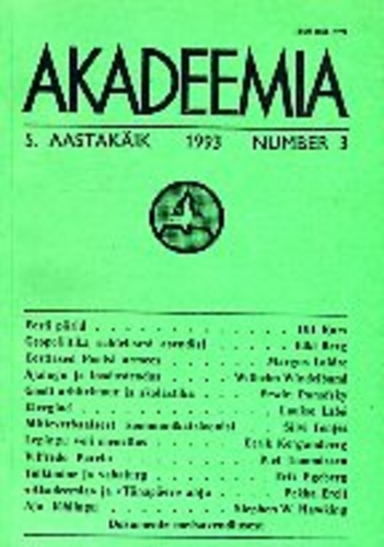 Akadeemia 3/1993