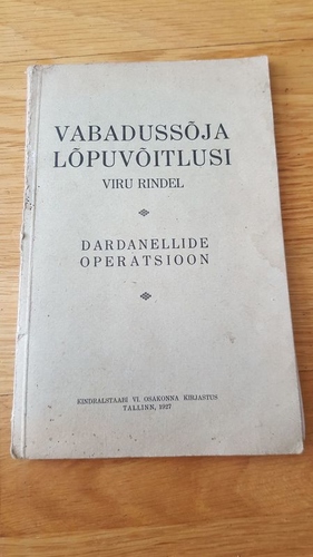 Vabadussõja lõpuvõitlusi Viru rindel