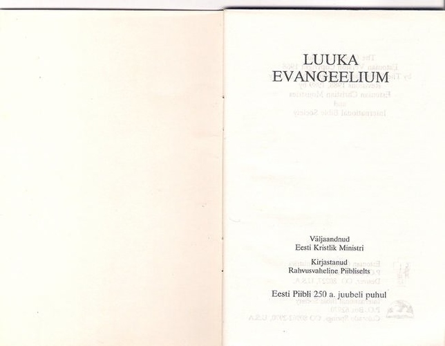 Luuka evangeelium