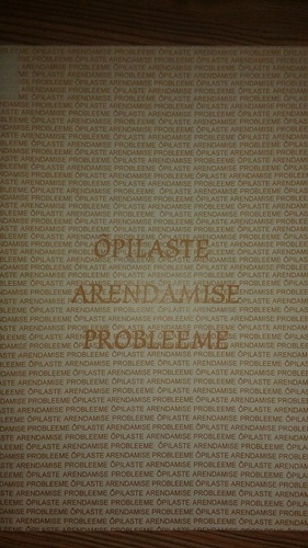 Õpilaste arendamise probleeme