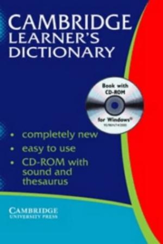 Cambridge learner's dictionary