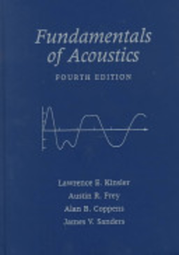 Fundamentals of Acoustics 4th Edition