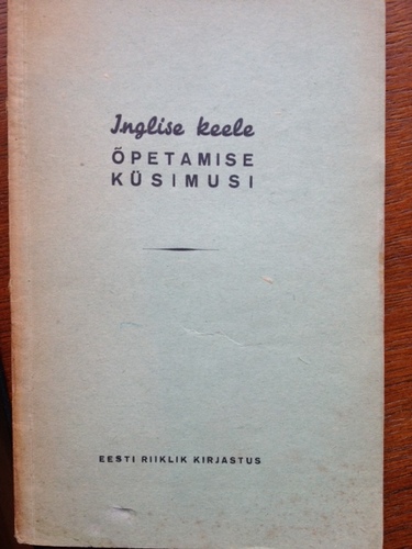 Inglise keele õpetamise küsimusi