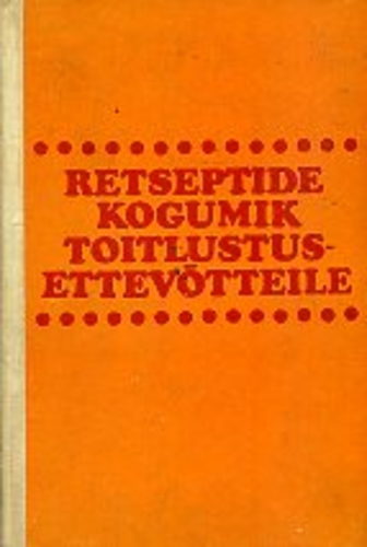 Retseptide kogumik toitlustusettevõtteile