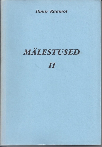 Mälestused II