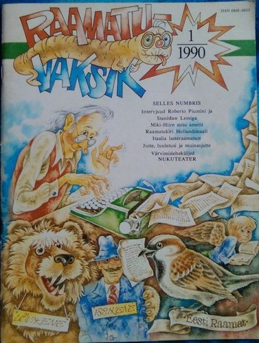 Raamatuvaksik 1/1990