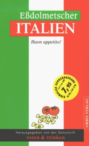 Eßdolmetscher, Italien, Sonderausgabe (Italienisch) Taschenbuch – 2000