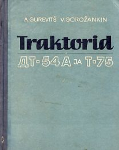 Traktorid DT- 54A ja T-75