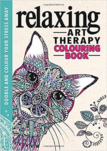 Relaxing Art Therapy (Art Therapy Colouring Books)