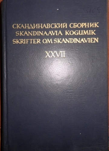 Skandinaavia kogumik.XXVII