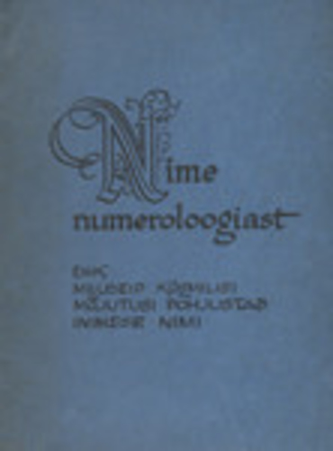 Nime numeroloogiast