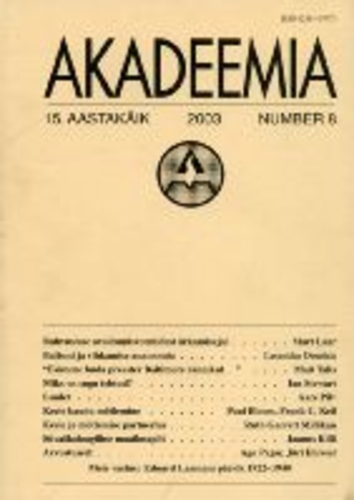 Akadeemia 8/2003