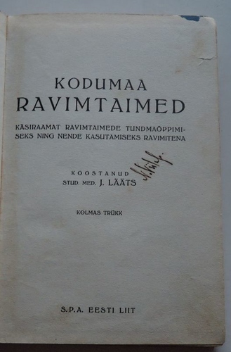 Kodumaa ravimtaimed