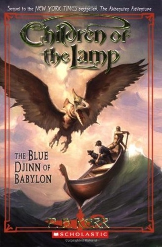 The Blue Djinn of Babylon (Children of the Lamp 2)