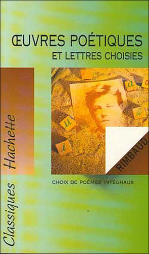Oeuvres poétiques et lettres choisies
