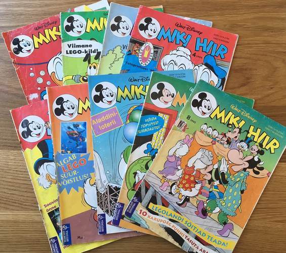 Miki Hiir koomiksite komplekt