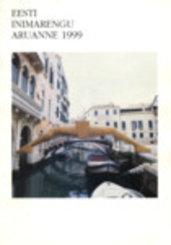 Eesti inimarengu aruanne 1999