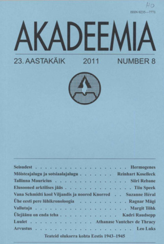 Akadeemia 8/2011