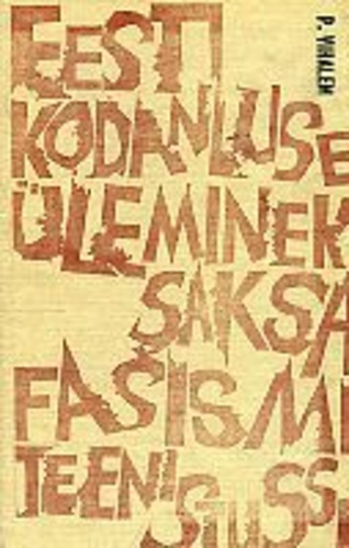 Eesti kodanluse üleminek saksa fašismi teenistusse