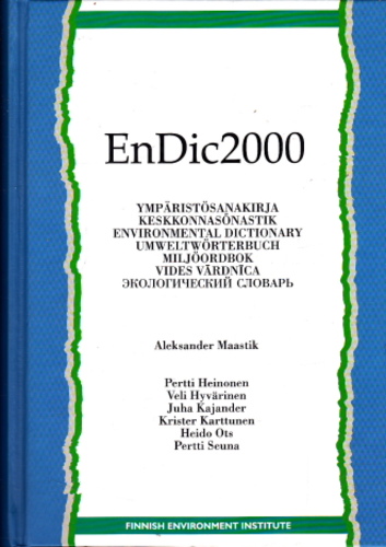 Environmental Dictionary EnDic2000