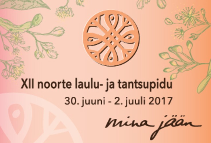 XII noorte laulu- ja tantsupeo teataja "Mina jään"