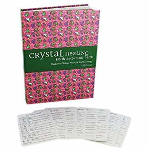 Crystal healing book and card pack